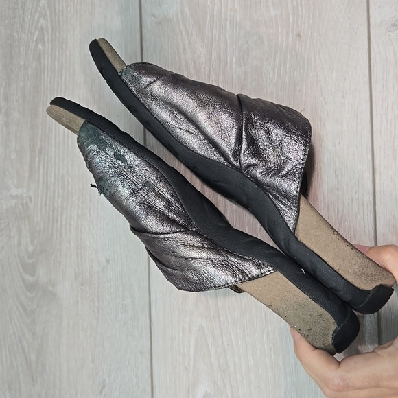 Taos Footwear Women Gift 2 Loop Toe  Comfort Sandals Shoes Slide Sz 8 - Picture 8 of 13